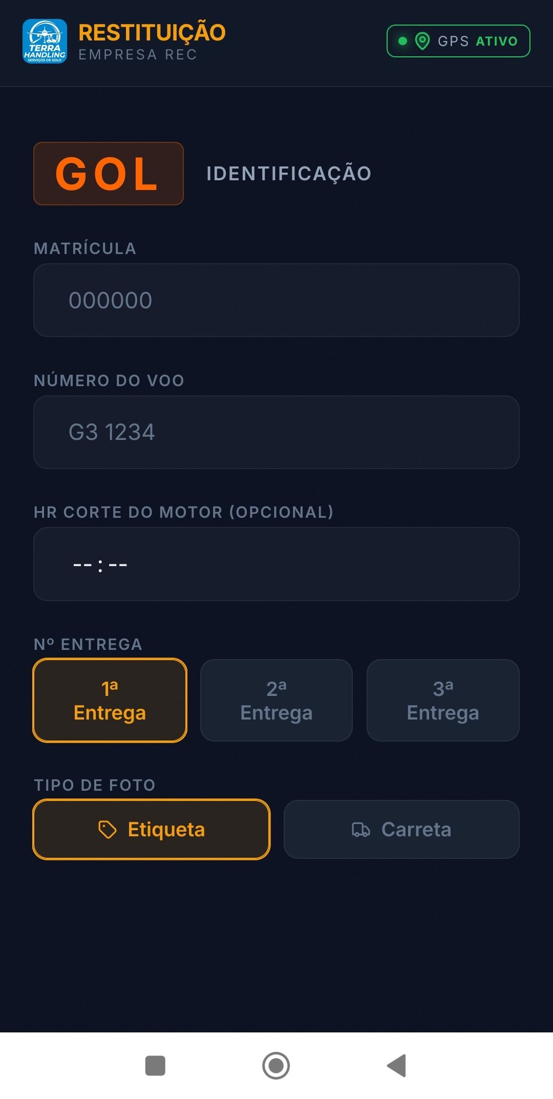 Verificação de Localização